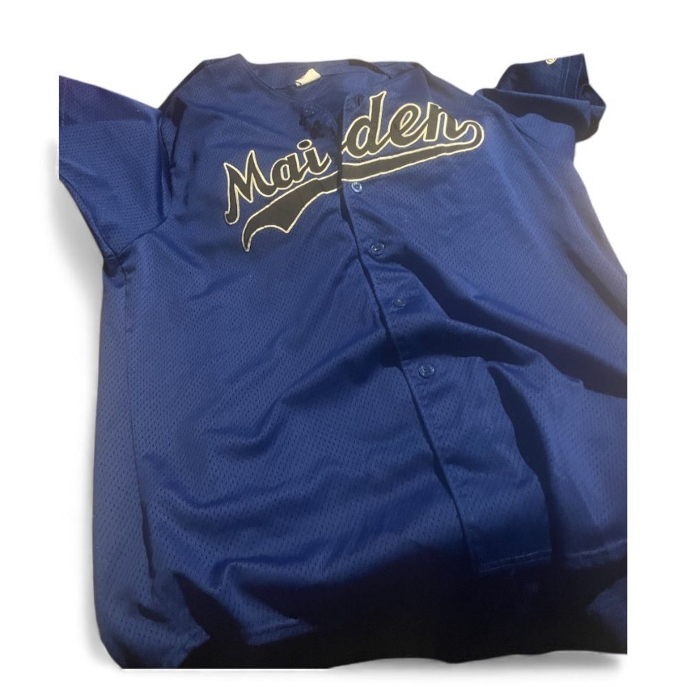 Rawlings size 2XL baseball jersey Blue Men's Shirt like new